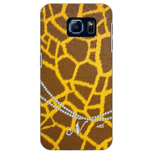 COVERFULL Giraffe Pattern Initials Design by Artwork