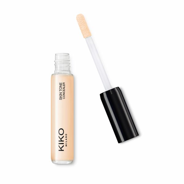 KIKO Milano Skin Tone Concealer - 02, Flüssiger, Glättender Concealer Mit Natürlichem Finish