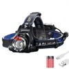 2-pack BBEAM LED headlight w/removable 18650 battery & a 90° Adjustable Headlamp