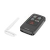 X AUTOHAUX Car Keyless Remote Key Fob Shell Case PG788A 5 Key Button Black