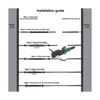 Black Cable Railing Hardware Kit, for 1/8" Cable Railing System for Metal Pos...