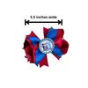 Super Hero Inspired Hair Bow by Inspired Bows