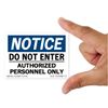 Signs & Labels | Notices: No Permissions | Medium