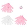 Brushworks Exfoliating Gloves (Pack of 3)