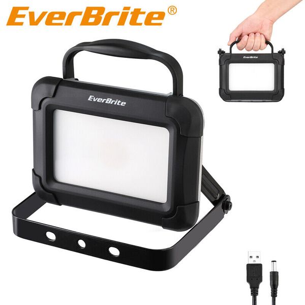 EverBrite Work Light 1500 Lumen USB Rechargeable 2 Mode High Light Work Light