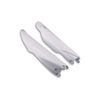 Cycra Fork Guard Set (White) for 10-22 Yamaha YZ250F