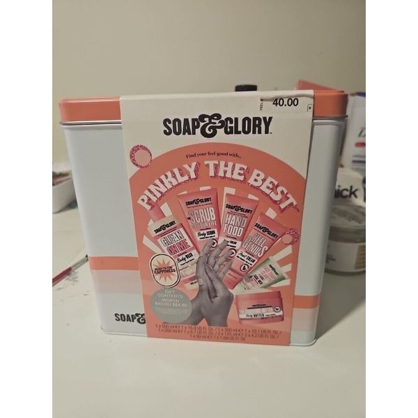 Soap & Glory Pinkly The Best Collection Gift Set Six Full Size Brand New