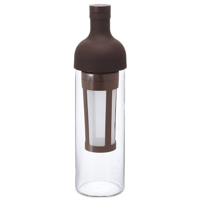Hario Filter-in Cold Brew Coffee Bottle Chocolate Brown FIC-70-CBR