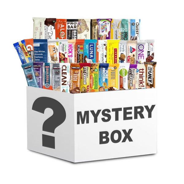 Mystery Variety Protein Bar Pack, High Protein Snacks (10 Full Size Bars)