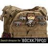 Evike - PVC Morale Patch Mini Gun Series (Model: Sniper Rifle/Tan)