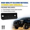 Front License Plate Bracket, Compatible with 2010-2024+ Toyota 4Runner, Premium Replacement Accessories