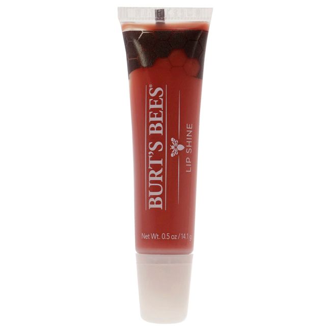 Burt's Bees Lip Shine, Peachy, 0.5 Oz