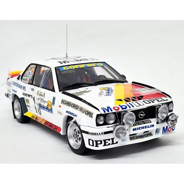 1982 Sunstar 1/18 Opel Ascona 400 Winner Int Della Wool Rally Diecast Model Car-