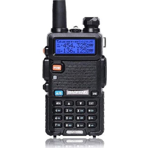 Police Fire Radio Scanner Handheld Transceiver Portable Antenna Dual ...