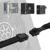 Silverstone SST-PP07E-PCIB - Cable Extensor ENFUNDADO 25 cm 8PINES A PCI-E 6+2