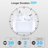 Wireless Charging Case Compatible with AirPod Pro 1st & 2nd Generation, Air Pod Pro 1st & 2nd Generation Charger Case Replacement with Bluetooth Pairing Sync Button,with Type-C