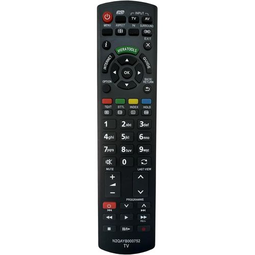 NEW N2QAYB000752 Remote Control Fit for Panasonic LED LCD 3D TVs N2QAYB000715 N2QAYB000487 N2QAYB000753 N2QAYB000328 N2QAYB000490 TX-P42GTS31 TX-P42GTX34 TX-P42ST30