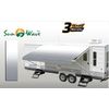 SunWave RV Awning Replacement Fabric 18' (Actual Width 17'2") Grey Fade