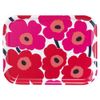 Marimekko 067766 MINI UNIKKO Plate RED 001
