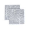 Winter Trees Silver & White Cocktail Napkins - 20 Per Package