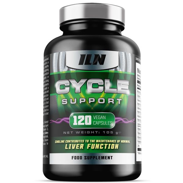 Cycle Support Supplement - NAC, Hawthorn Berry and with Choline for Normal Liver Function (240 Count)