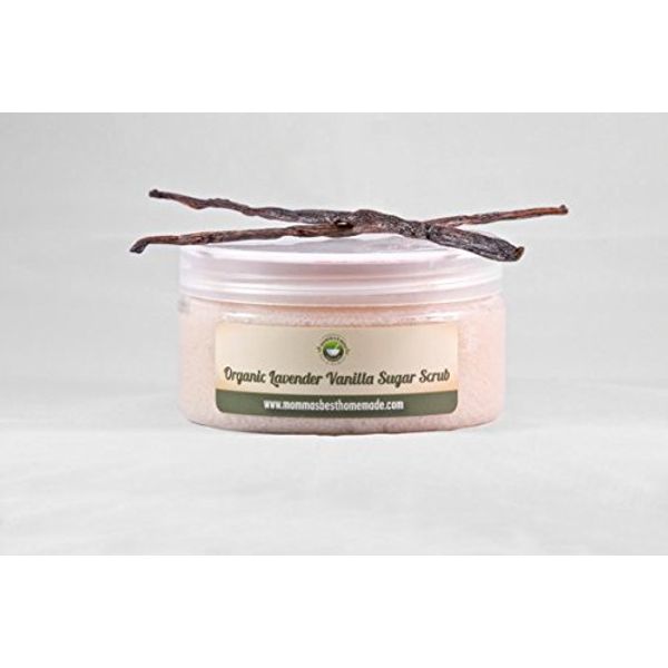 Organic Lavender Vanilla Sugar Scrub (8OZ)