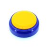 Recorder Button 30 Second, Recordable Talking Button, Record Sound Button for Gift Education Includes 2 AAA Batteries(Yellow+Blue)