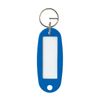 Open Industry Key Chain Name Tags, Blue, 10 Sheets KH-50-10-BU
