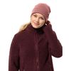 Jack Wolfskin Rib Beanie Hat, Mineral Red, Standard Size