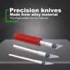 13pc Hobby Knife Razor Blade Set Kit w Case Cutter Tool Exacto Precision Cutting