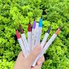 SNS Makeup Maintenance NOVO 8 Colors Optional Color Eyeliner, Eyeliner for Eyelashes, Waterproof, Quick Drying, Smear Resistant, Easy to Remove Makeup and Long Lasting 2# Brown