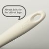 Zeal Silicone Non-Scratch Spatula Spoon Cream (10”/26cm)