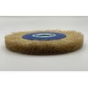 6" INCH ROUND BRASS WIRE BRUSH WHEEL FOR BENCH GRINDER | RUST/PAINT REMOVAL 2Pcs