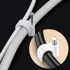 8mm Round Cable Clips 100pcs Assortment Cable Holder Management Wire Tidy Clips