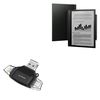 BoxWave Smart Gadget Compatible with Boox Note Air3 Tablet (10.3 in) - AllReader SD Card Reader, microSD Card Reader SD Compact USB - Jet Black