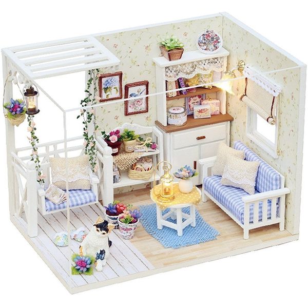 DIY Doll House, Handmade Kit Set, Kitten Tales, For Beginners