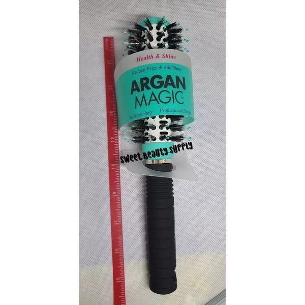 Argan Magic Round Brush#AM103 Health@Shine Ion Technology /Reduce Frizz