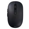 bt5 silent 5 button blue led mouse/black