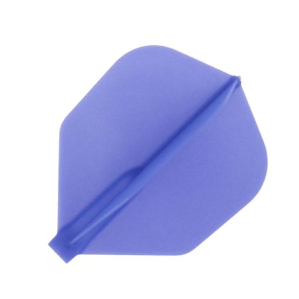 Cosmo Darts Flight Fit Flight Shape D Blue Pack of 6