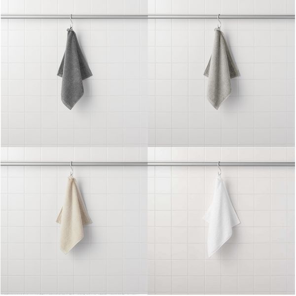 [Muji] Organic Cotton Hook Attached Hand Towel Series 4 Colors (Towel)