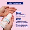 Megababe Sweat Absorbing Body Powder - Bust Dust | with Applicator Pump | Talc-Free, All Natural | 3 oz