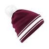Beechfield - Double Layer Knit - Stadium Beanie - Kelly Green/White