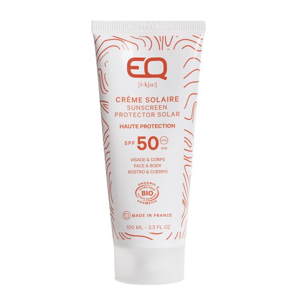 EQ Evoa SPF50 Organic Sunscreen Cream, 100 ml