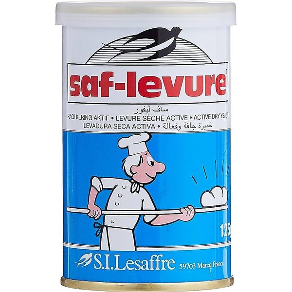 Lesaffre Saf - Levure Active Dried Yeast (6X125g) Pack Premium Quality Yeast