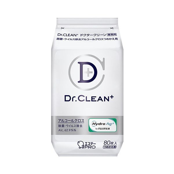 4901070909971 Dr. CLEAN+ Disinfecting and Virus Removal Alcohol Cloth Refill