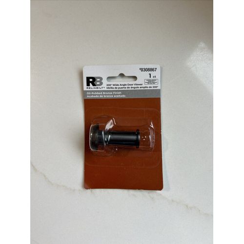 Reliabilit 200 Wide Angle Door Viewer Oil-Rubbed Bronze Finish
