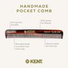 Kent Handmade Fine Toothed Pocket Comb