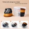 PHOERA Foundation & Primer Set, Full Coverage, Flat Top Kabuki Brushes & 2 Pcs Makeup Sponge (Buff Beige + Sand)