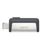 SanDisk Ultra 128 GB Dual Type-C USB 3.1 Flash Drive, Silver