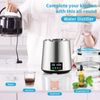4L Water Distiller 1L/H Distilled Water Filter Maker Timing & Temp Display